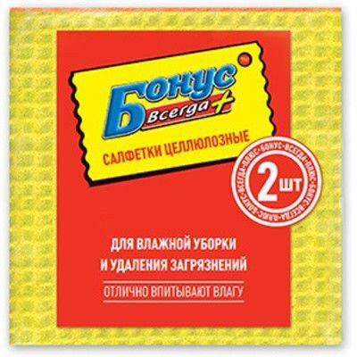 

Серветки Бонус Целюлоза 2+1
