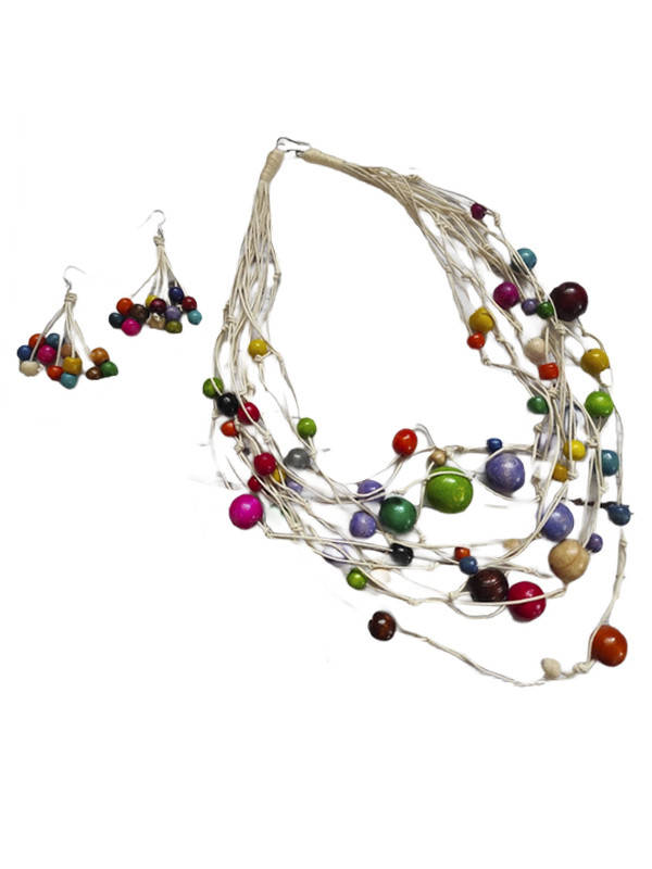 

Ожерелье Морские камешки (Украинская бижутерия)