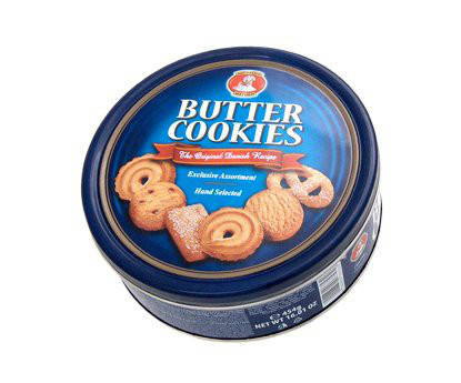 

Печенье ассорти песочное Butter Cookies в ж/б, 400г, Австрия, Gunz,