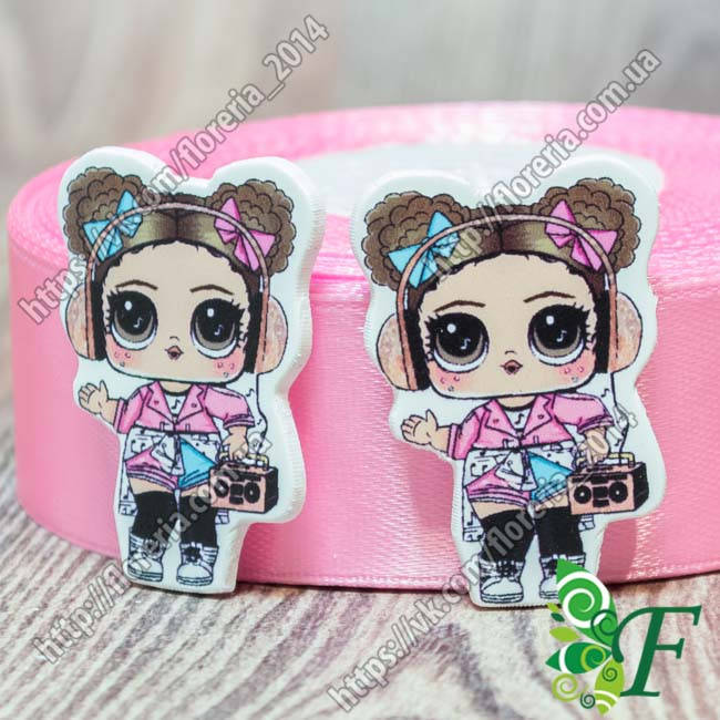 

Кабошон Серединка кукла LOL ЛОЛ В наушниках Сб-LOL-44, Разные цвета