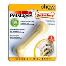 

Игрушка для собак - Косточка с ароматом курицы Petstages Chick-A-Bone S (11см)