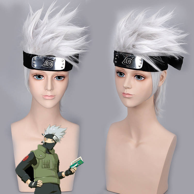 

Косплей Парик Какаши Хатаке из аниме Наруто | Аниме Косплей Ниндзя Kakashi Hatake