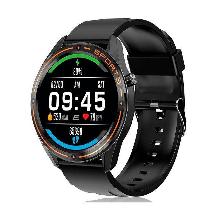 

Смарт-часы 2E Motion GT 46mm Black/Orange