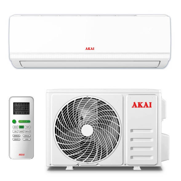 

Кондиционер настенный Akai AK-AC0710-OF Сплит-система на 25 кв.м Белый