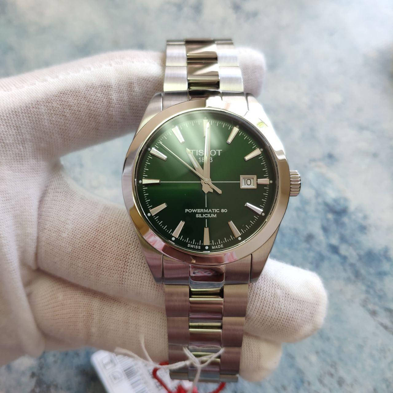

Мужские часы Tissot Gentleman Powermatic 80 Silicium T127.407.11.091.01