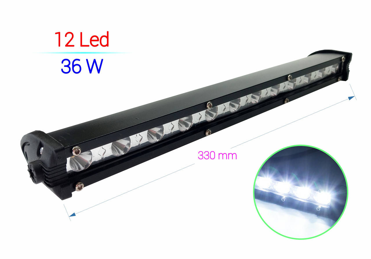 

Светодиодная балка, Led балка, Фара дополнительного света, 36W 12-24V, Белый