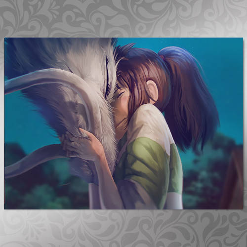 

Плакат Аниме Spirited Away 30