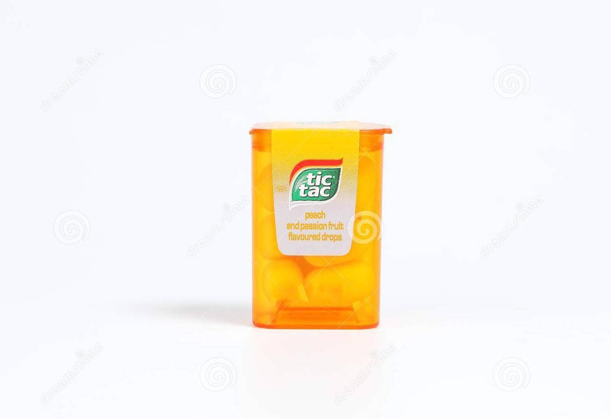 

Tic Tac mini Peach & Passion fruit flavour 4 g