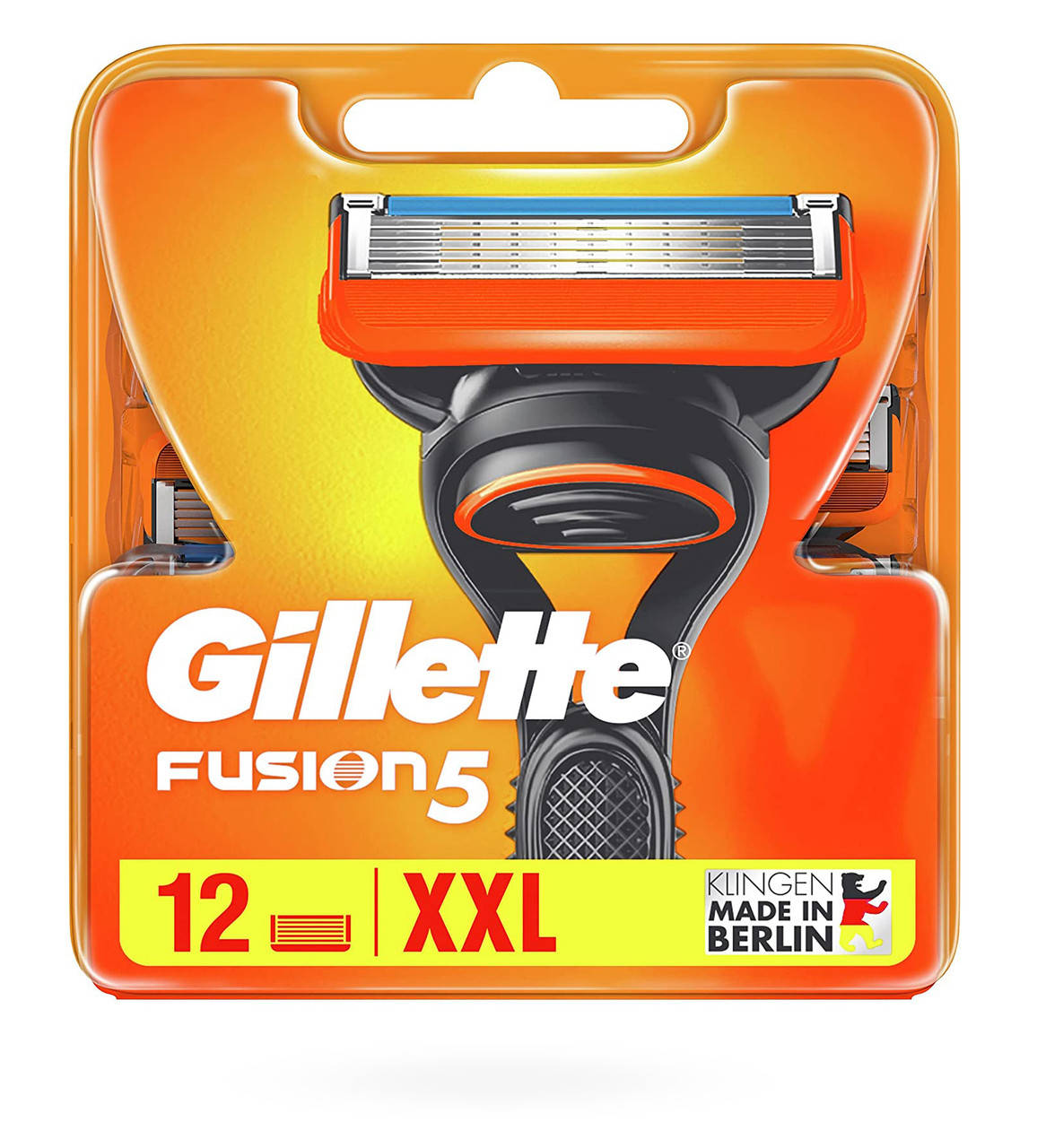 

Сменные картриджи (Лезвия) для бритья Gillette Fusion5 12 шт