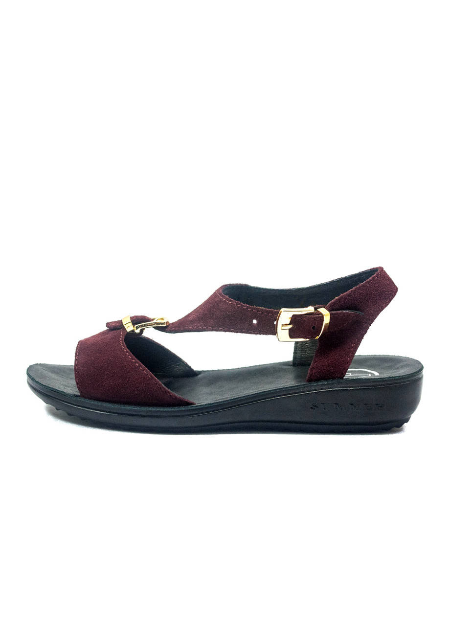 

Сандалии женские TiBet 492-04-06 бордовые (41)