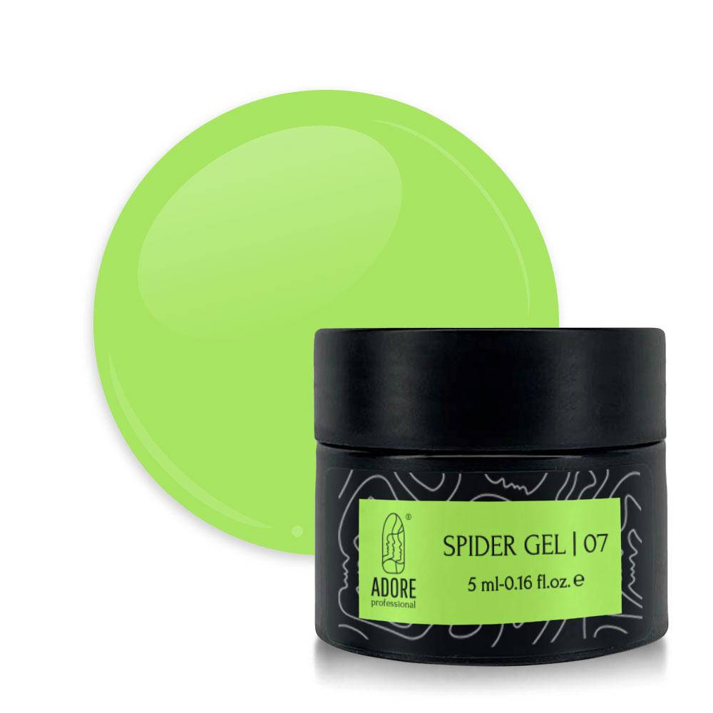 

Гель-паутинка для ногтей ADORE Spider Gel №07 Green 5 мл (17967Gu)