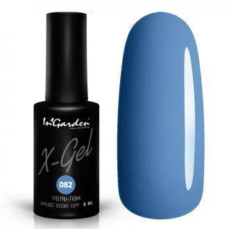 

Гель лак INGARDEN X-GEL (Нежный васильковый цвет) № 082, 8 мл