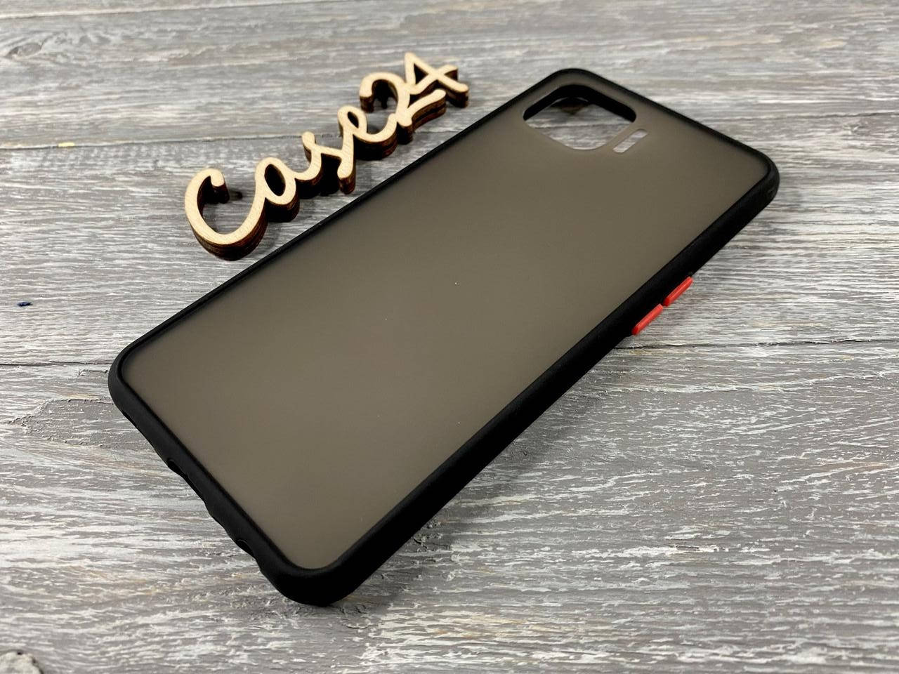 

TPU чехол накладка Matte Color Case (TPU) для OPPO Reno 4 Lite (6 цветов) черный