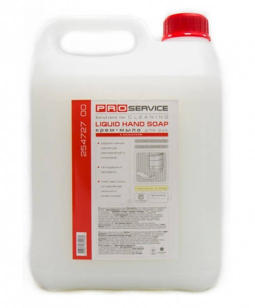 

Мыло жидкое 5л PRO крем с бальзамом Молоко и мед 25472700