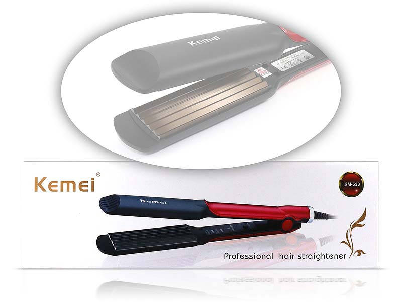 

Утюжок для волос гофре Kemei JB-KM-533 60шт 9219