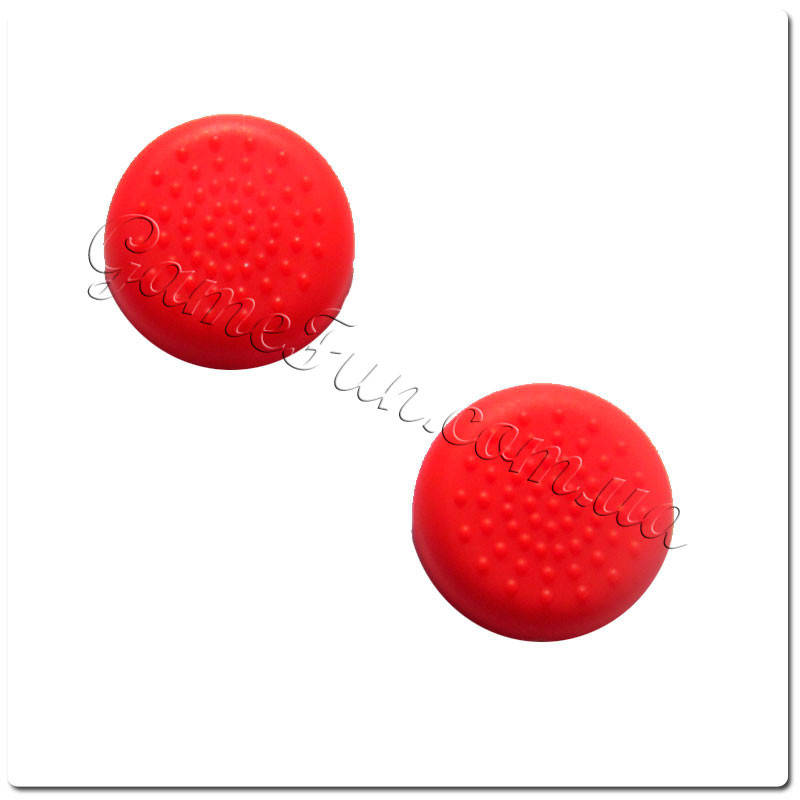 

Силиконовые накладки на ручки аналогов PS 4 (Red)(2шт)
