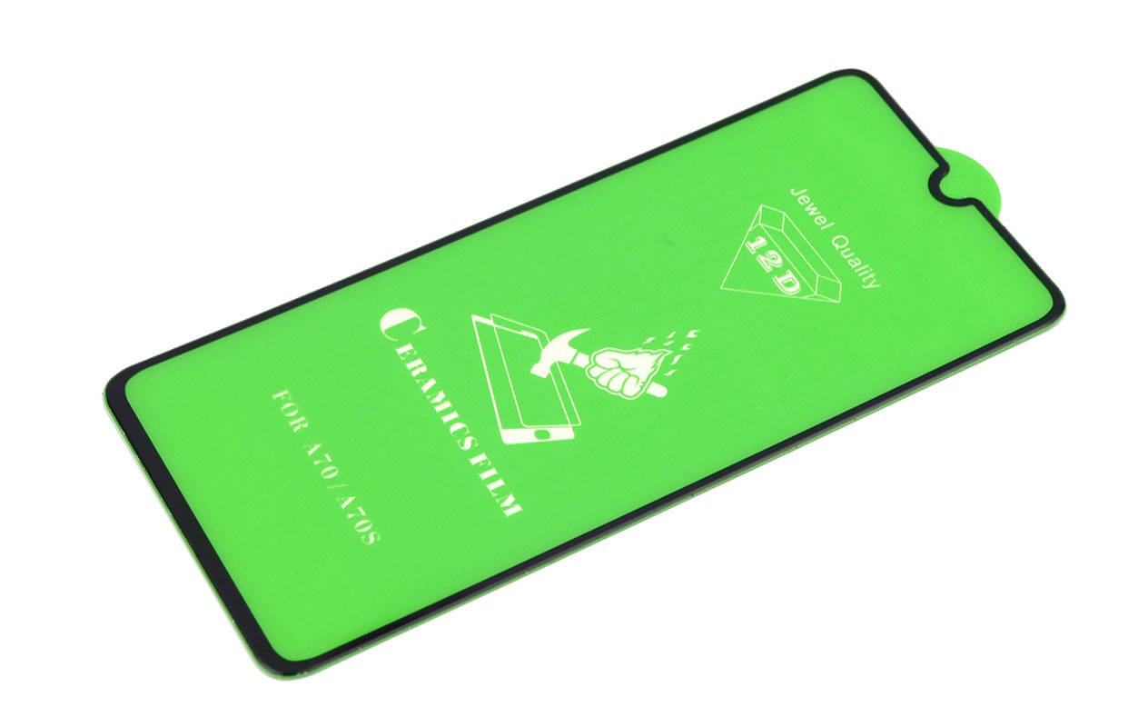 

Защитное стекло Ceramics Samsung Galaxy A70 2019 SM-A705F, Черный