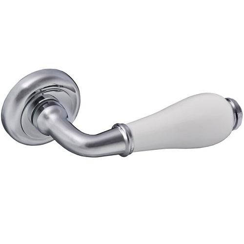 

Ручки дверные Gavroche HYDRARGYRUМ Z8 CP/White, Белый