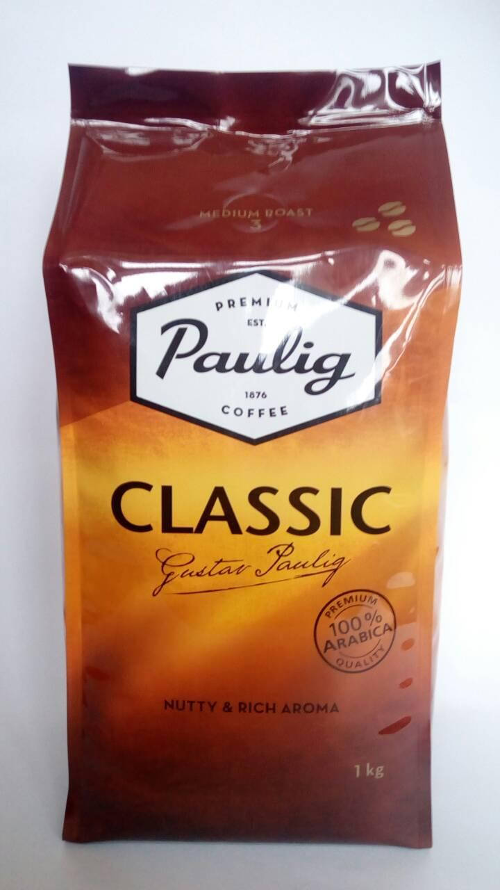 

Кофе Paulig Classic в зернах 1 кг