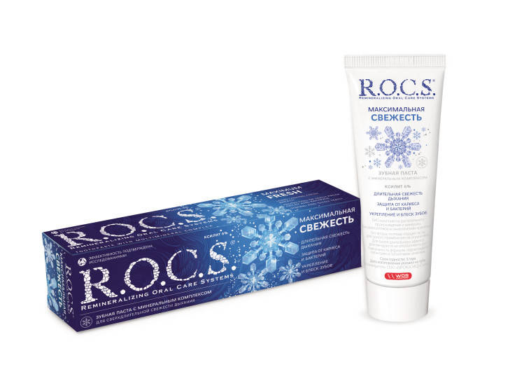 

Зубная паста R.O.C.S «Максимальная свежесть»