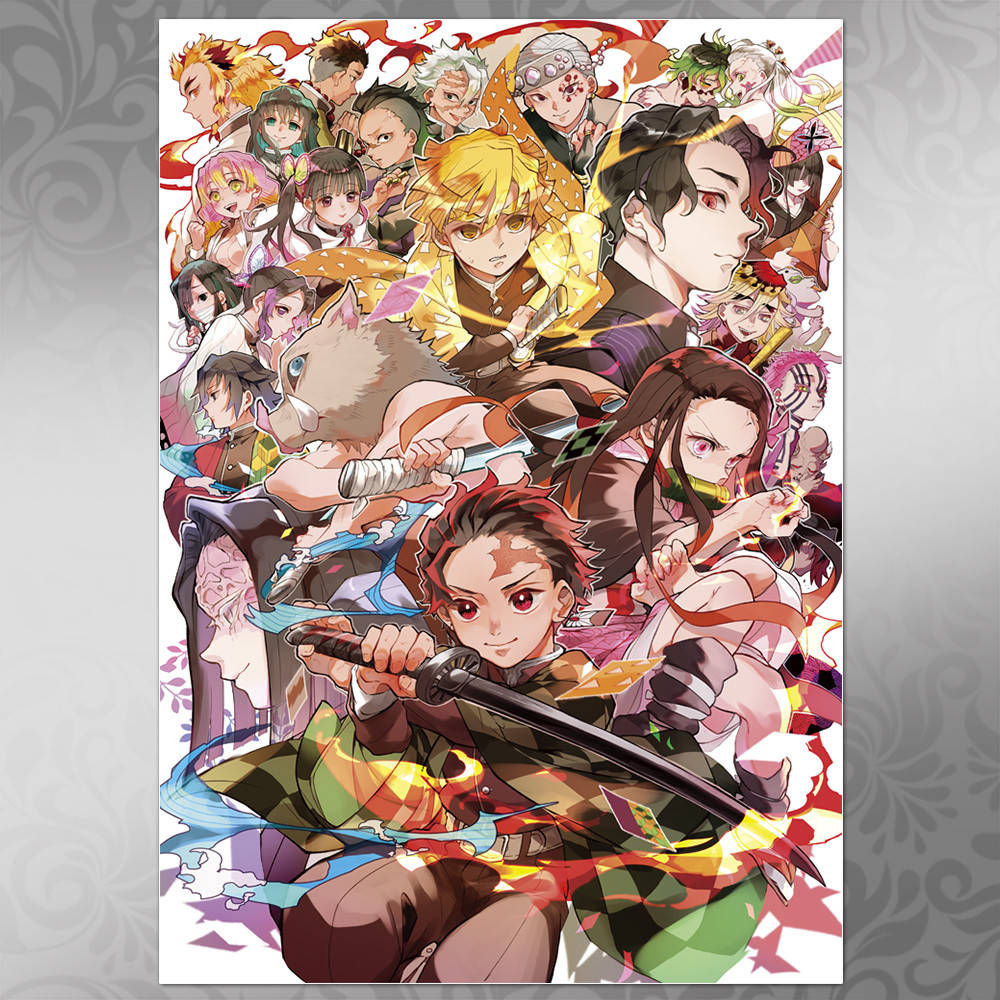

Плакат Аниме Kimetsu no Yaiba 017