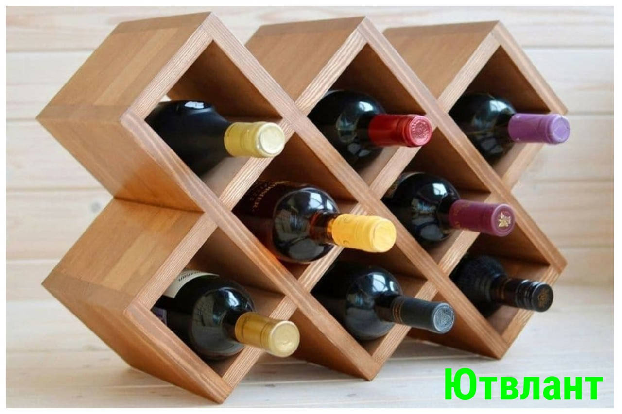 

Винный стеллаж, Винная полка, Полка для вина, Подставка для алкоголя, Деревянная подставка под вино