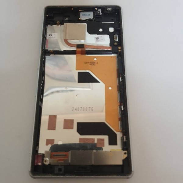 

Дисплей Sony Xperia Z3 (D6603/ D6643/ D6653), Black | в сборе с сенсорным экраном (тачскрин) и рамкой Оригинал, Белый