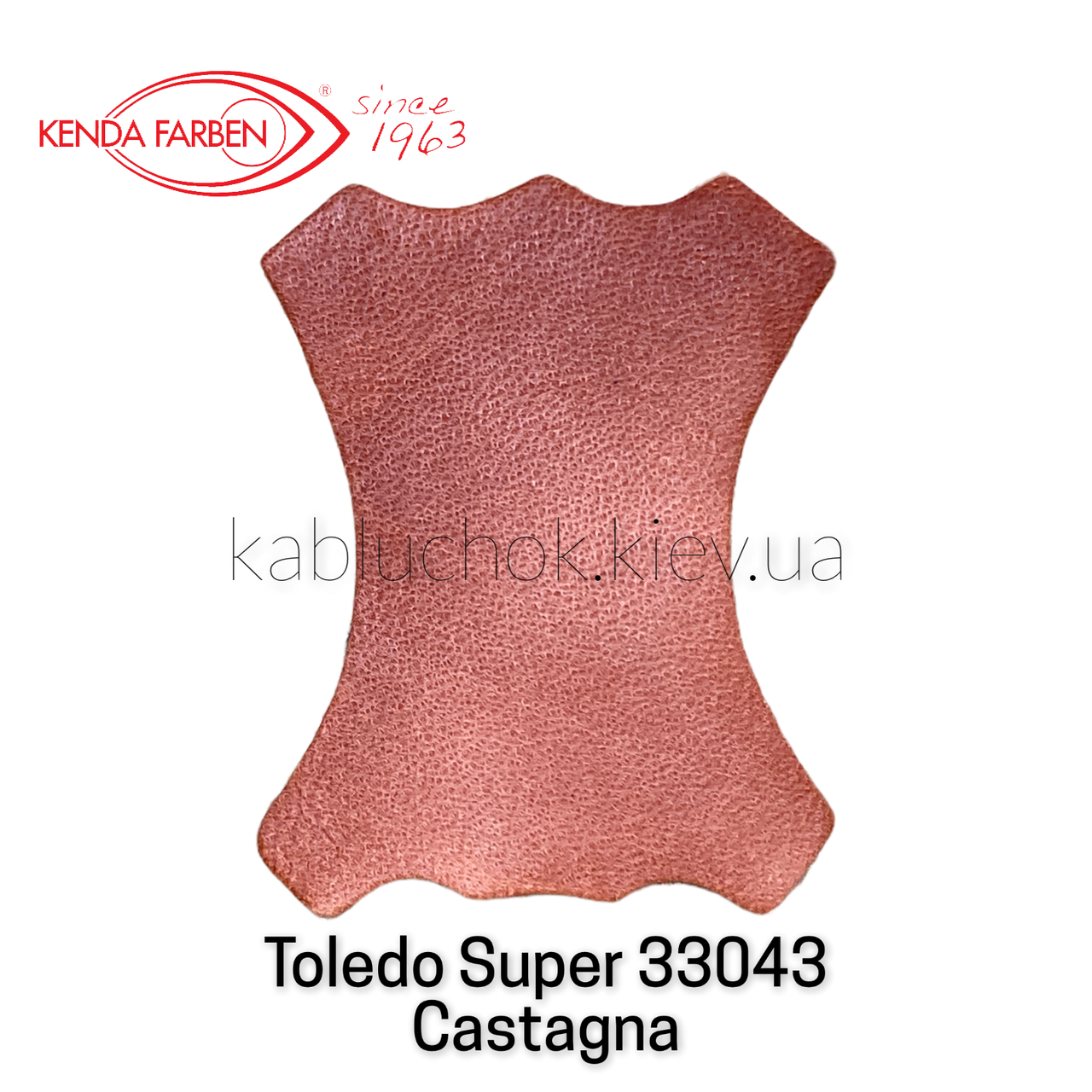 

Краска для кожи Kenda Farben TOLEDO SUPER 100/1000 мл 45 цветов 100, 33043 Castagna