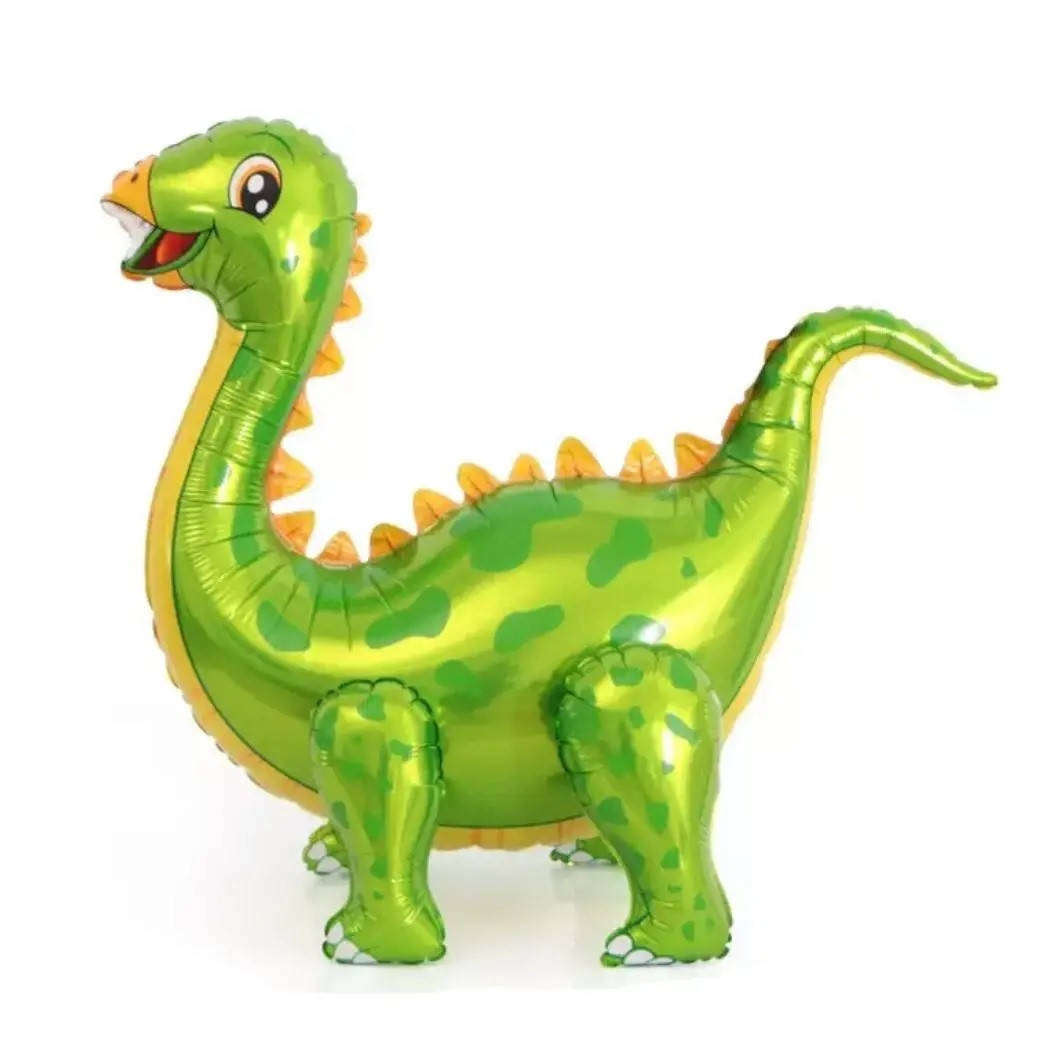 

Ходячая фольгированная фигура "Диплодокус зеленый" 60см, Китай, Зелёный
