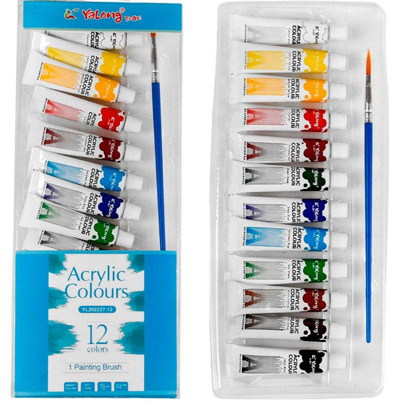 

Акриловые краски C 50298/YL-202227-12, 12 цветов