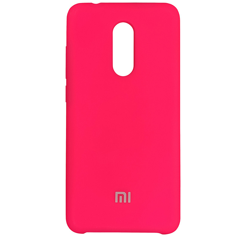 

Силиконовый чехол Xiaomi Redmi 5 Малиновый