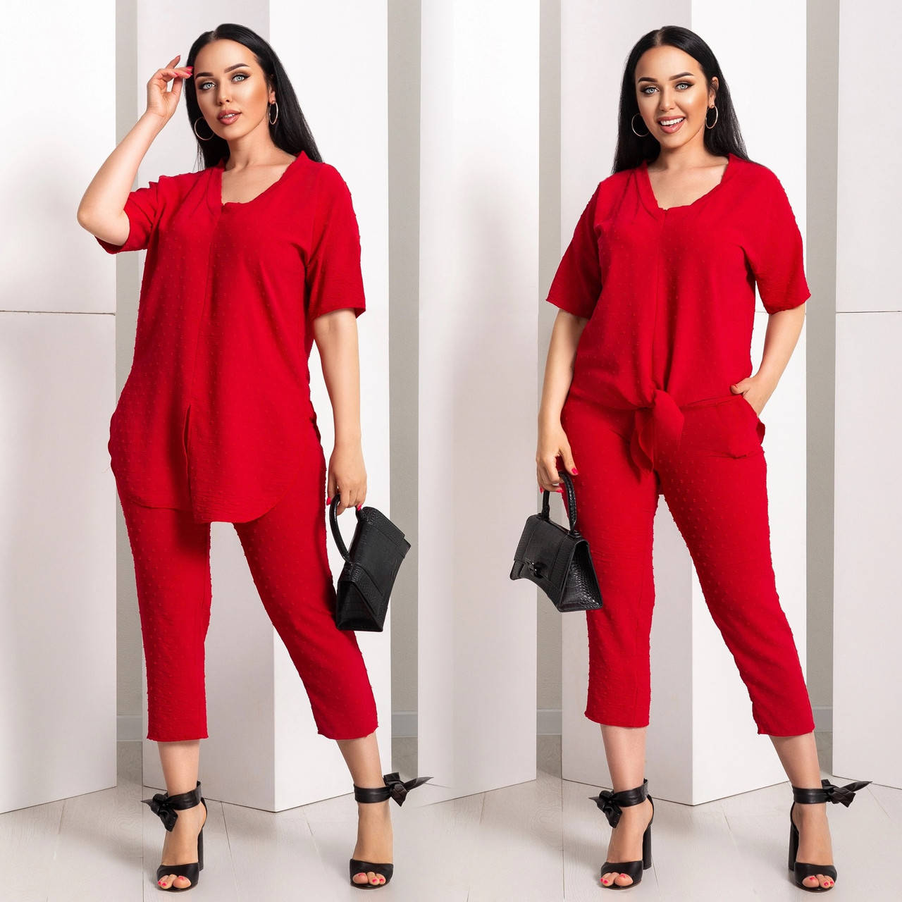 

Костюм двойка женский полубатальный, размеры 46-60 "LADA" недорого от прямого поставщик, Разные цвета