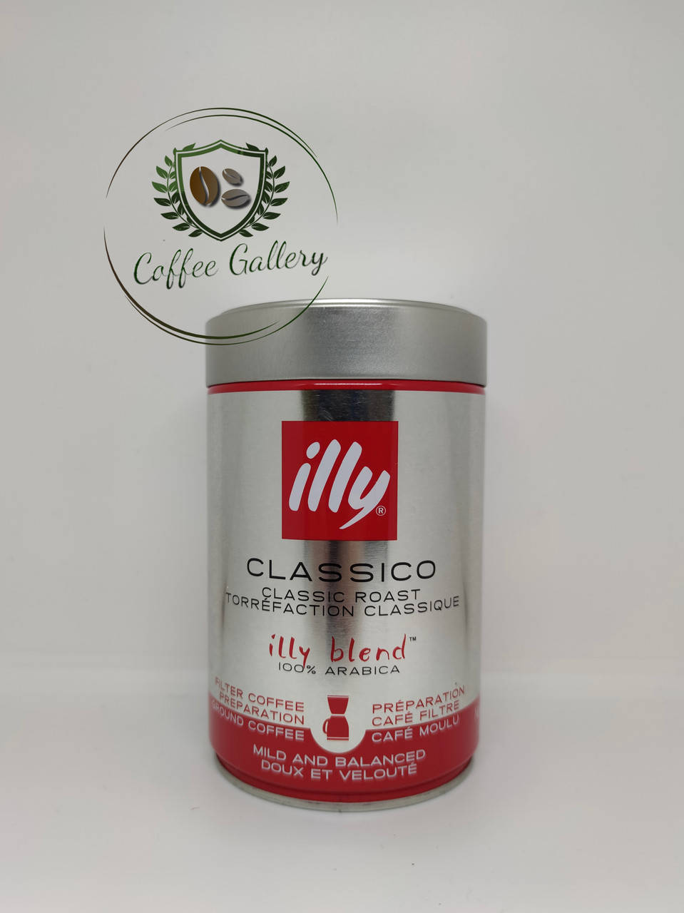 

Кава мелена ILLY CLASSICO FILTRO 250 г ж\б