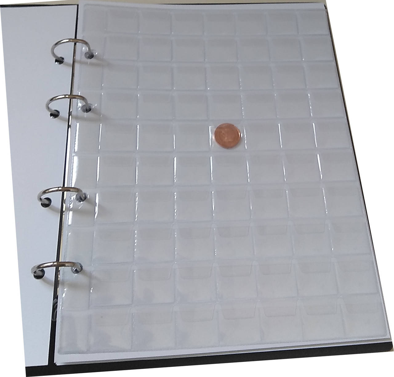 

Лист для монет формат 200*250 мм на 70 ячеек