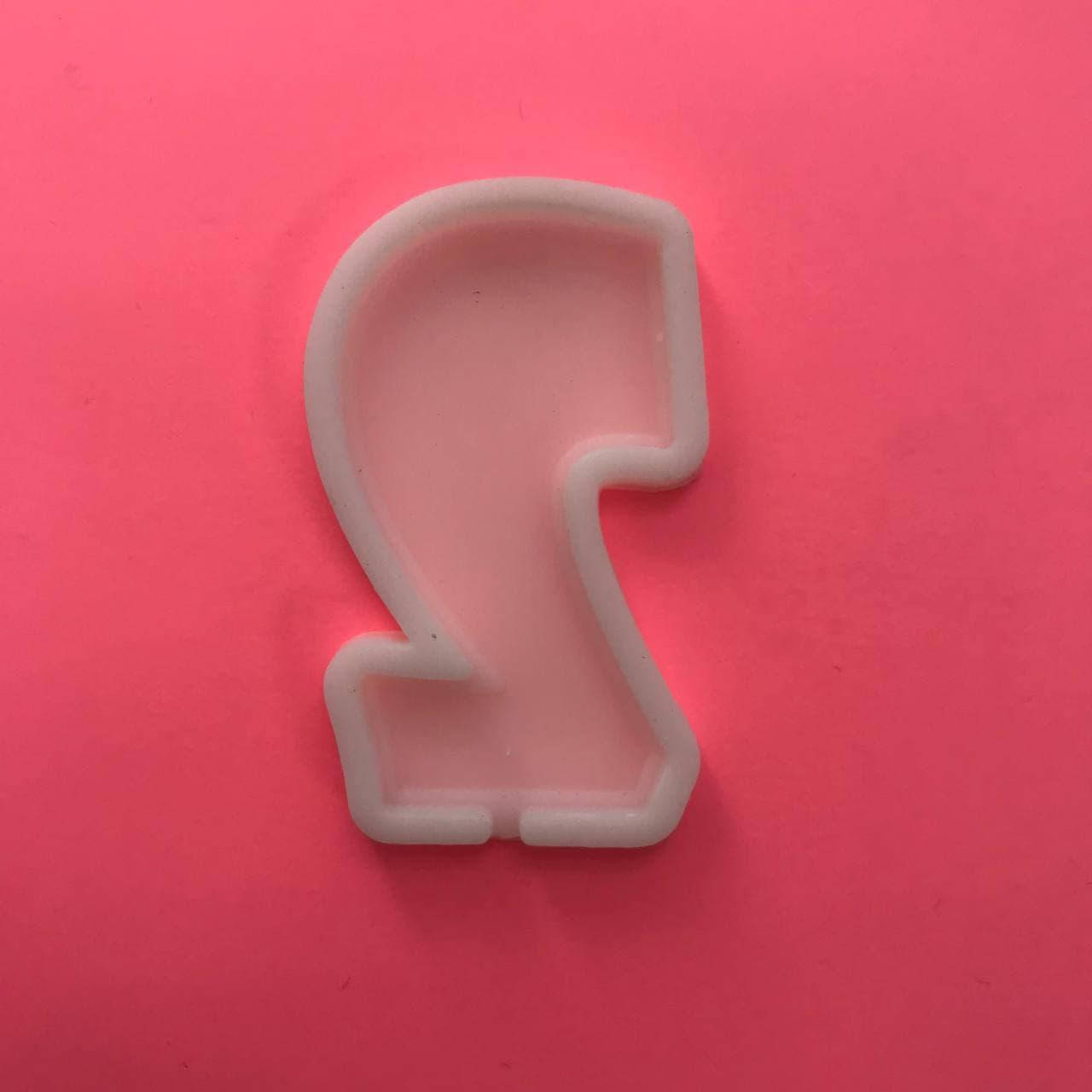 

Силиконовый молд для леденцов "Цифра 2"