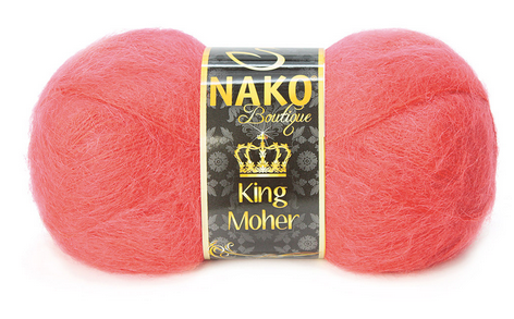 

Пряжа King Moher Nako-991