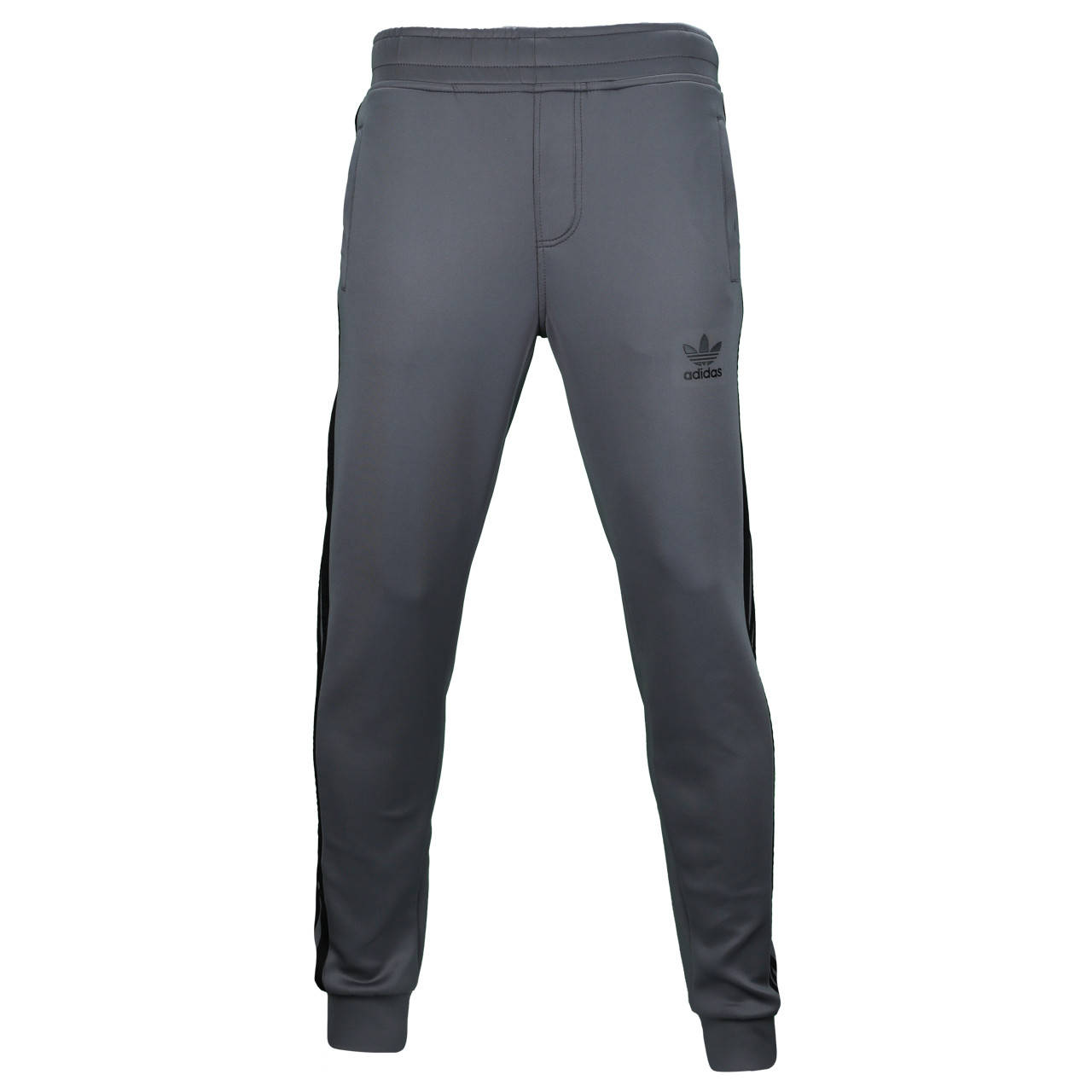 

Штаны весна-осень мужские серые ADIDAS с лампасом Ш-312 FUME XL(Р) 21-004-008