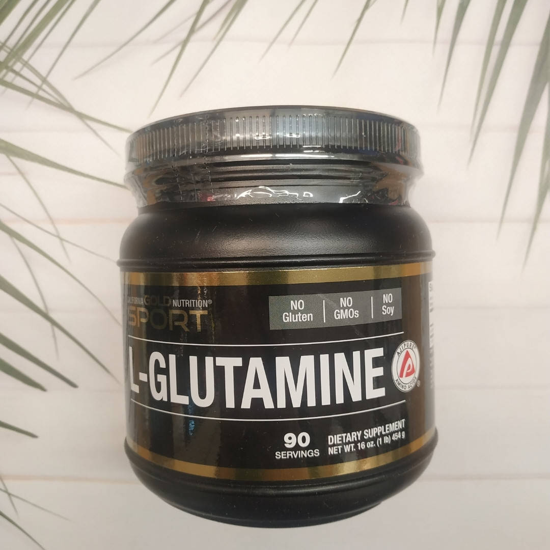 

California Gold Nutrition L-Glutamine 454 g, аминокислота глютамин