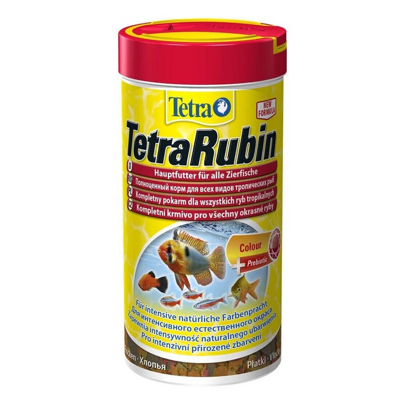 

Сухой корм для аквариумных рыб в хлопьях Tetra TetraRubin 250 мл