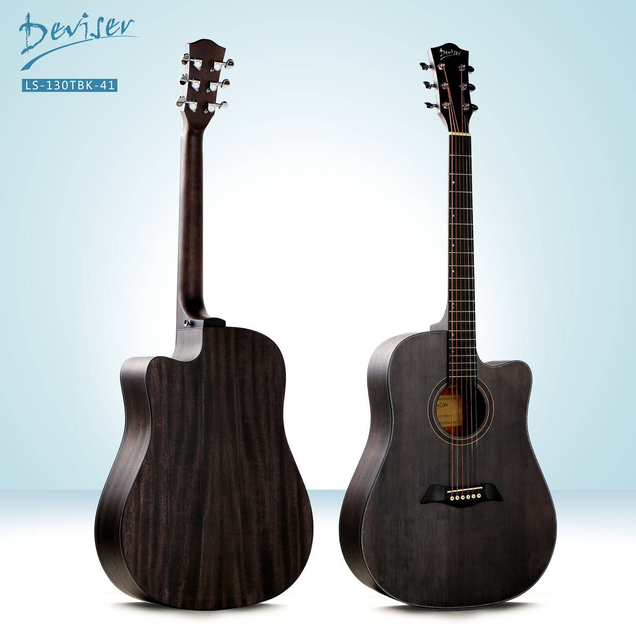 

Гитара акустическая Deviser LS-130TBK, Черный