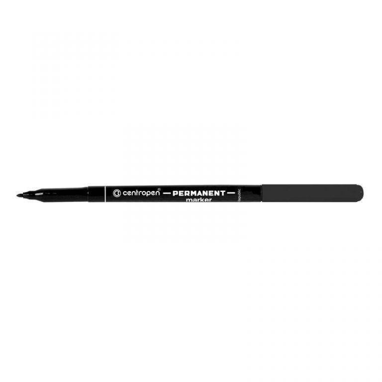 

Маркер CENTROPEN Permanent 2536/01, 1 мм чорний (602), Черный