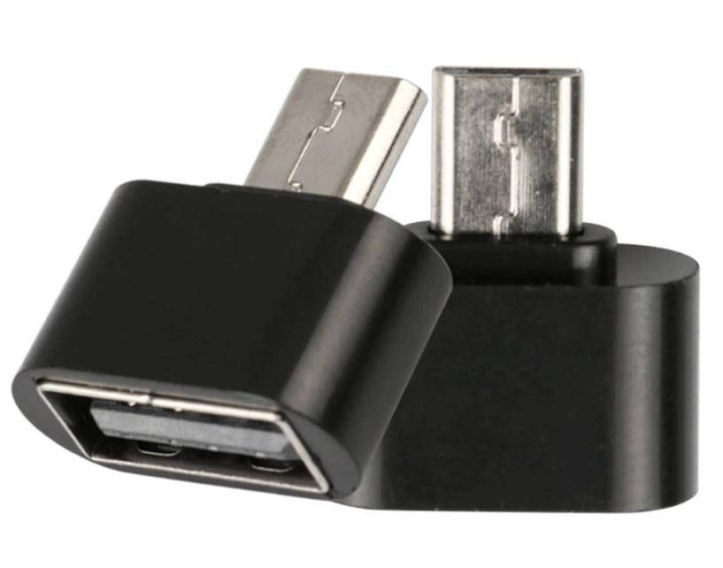 

Переходник Micro USB - USB OTG, Черный