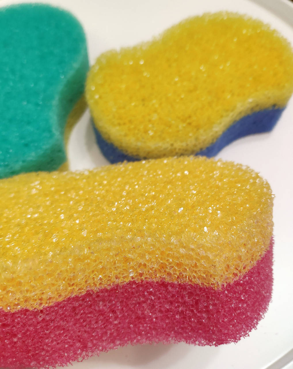 

Губка массажная для купания Ocean AntiCellulit антицеллюлитная массажная мочалка для душа двухстороняя жесткая, Разные цвета