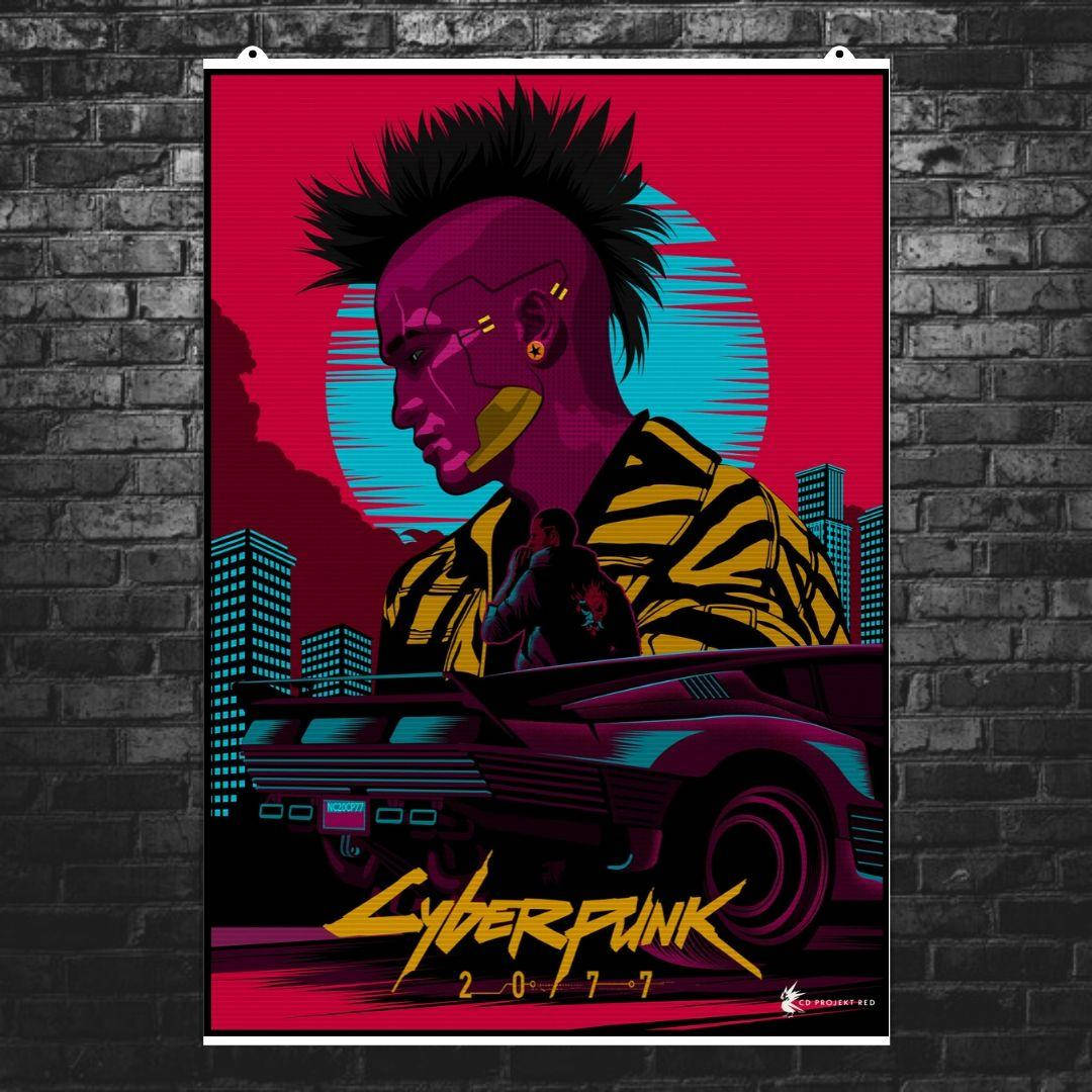 

Постер "Cyberpunk 2077", плакат №6. Размер 60x83см (A1). Матовая бумага