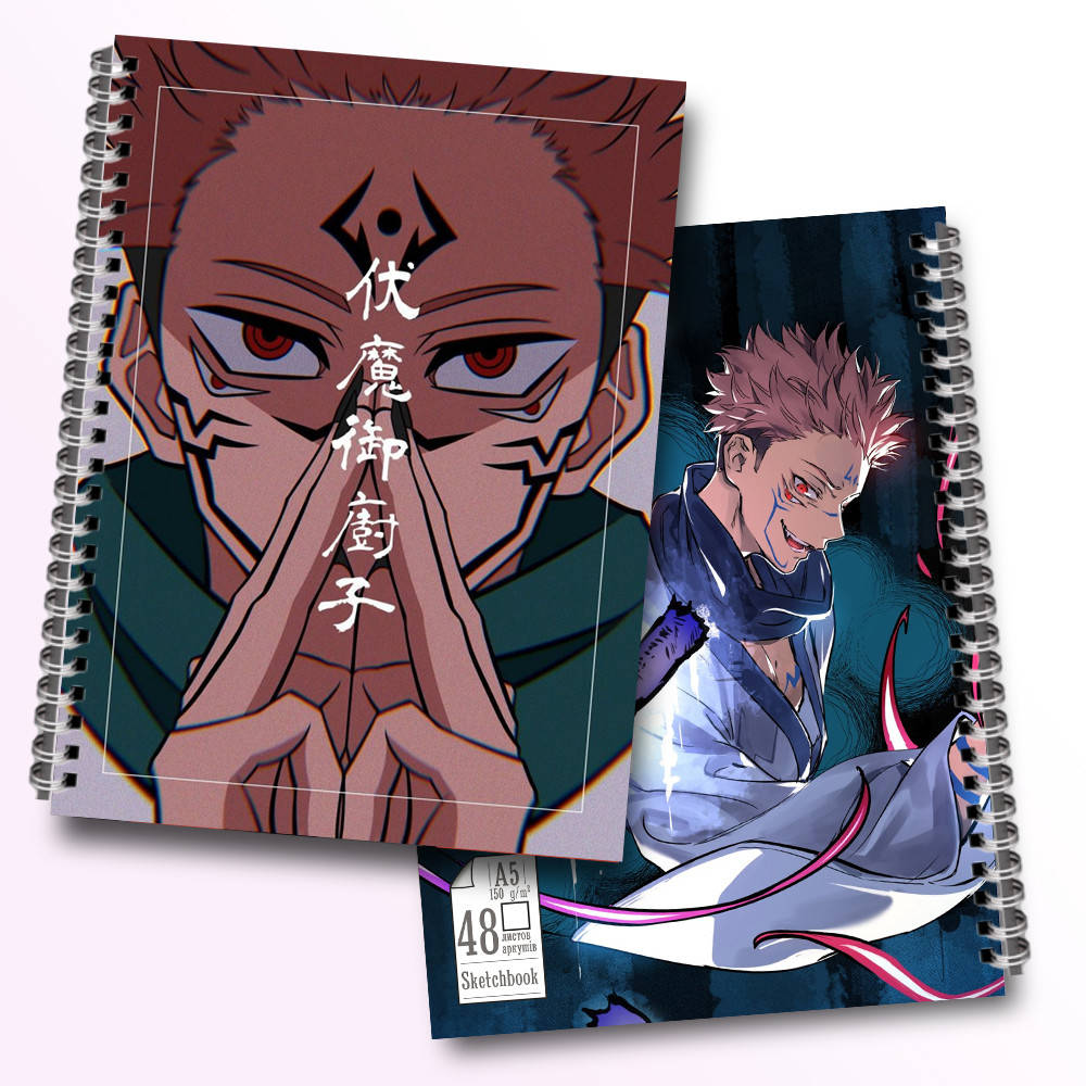 

Скетчбук Магическая битва 01