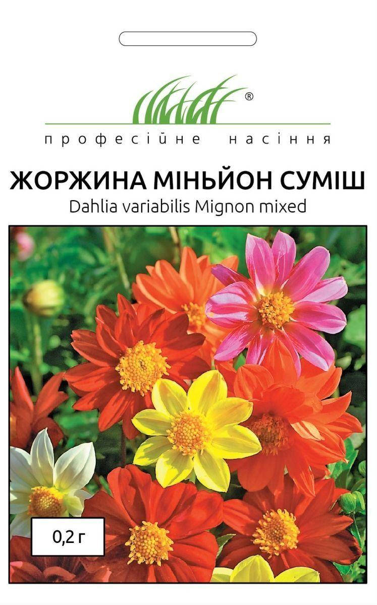 

Георгина Миньон смесь 0,2 г, Hem Zaden