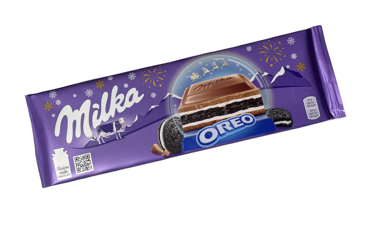 

Молочний шоколад Milka Oreo 300 г 7622210750495