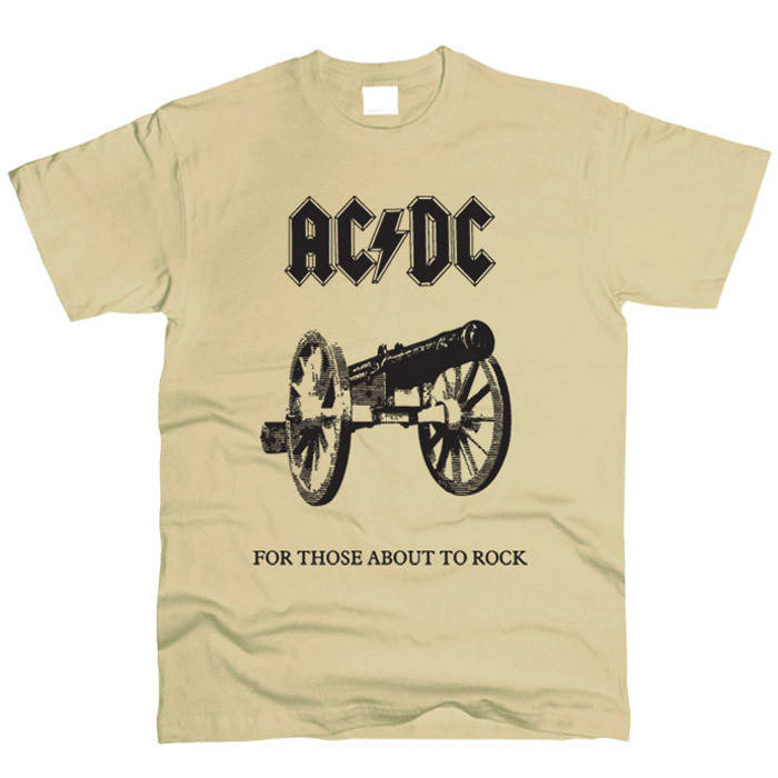 

AC/DC 02 Футболка мужская Бежевый, M