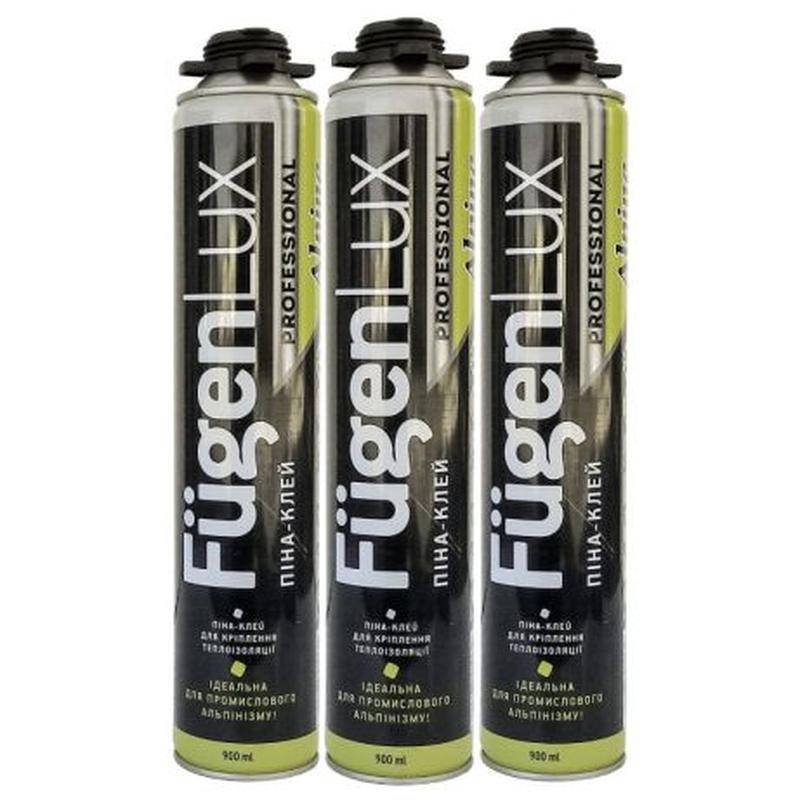 

Клей-пена для пенопласта Fugen Lux PROFI 900мл (Турция)