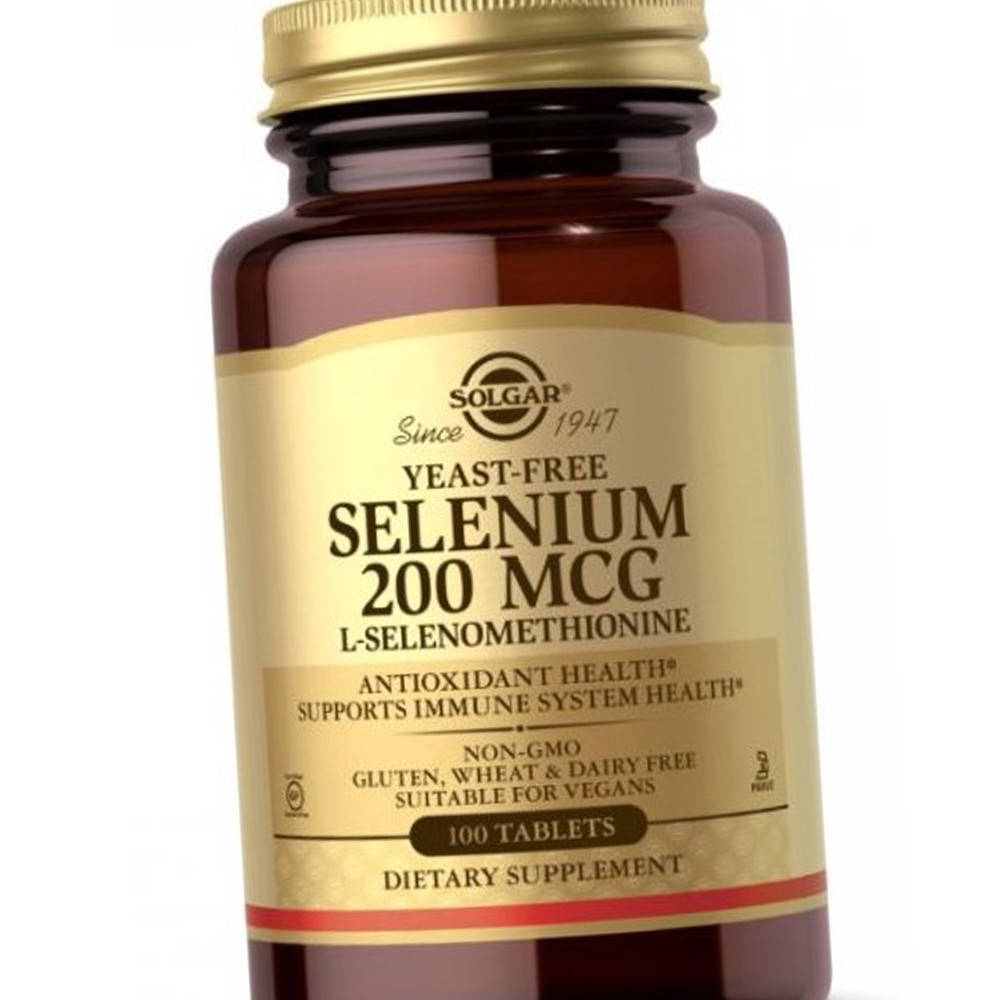 

Селен Солгар Solgar Selenium 200 mcg 100 таблеток